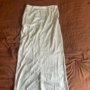 SOLD Silky Maxi Skirt